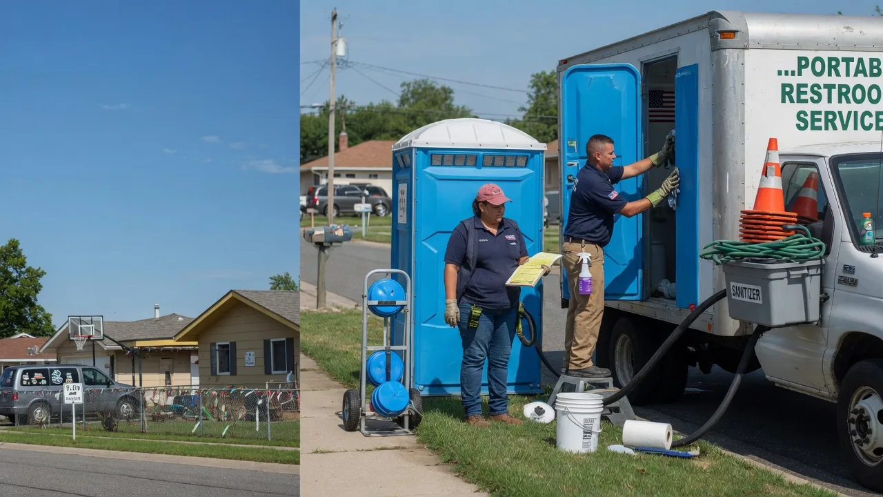 Portable Toilet Rental in Pineville, PA near me
